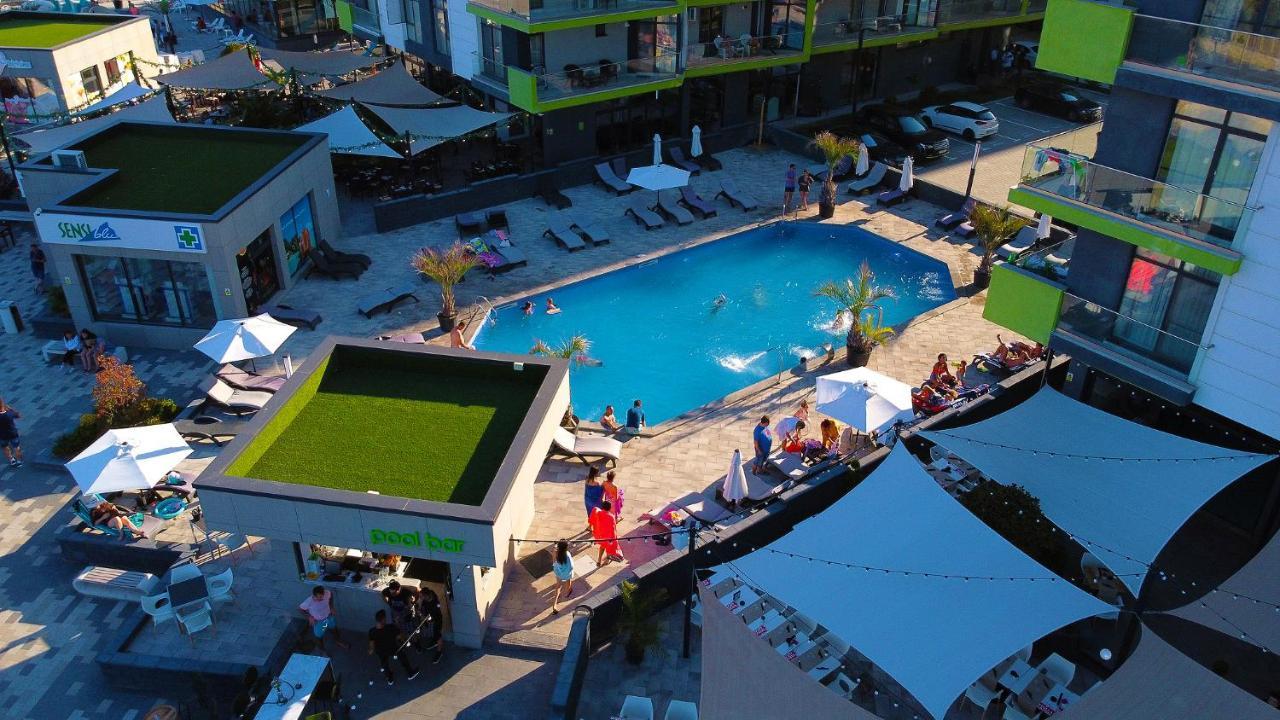 Fineloft Sea View Apartment-Spa N Pools Beach Resort Năvodari Eksteriør billede