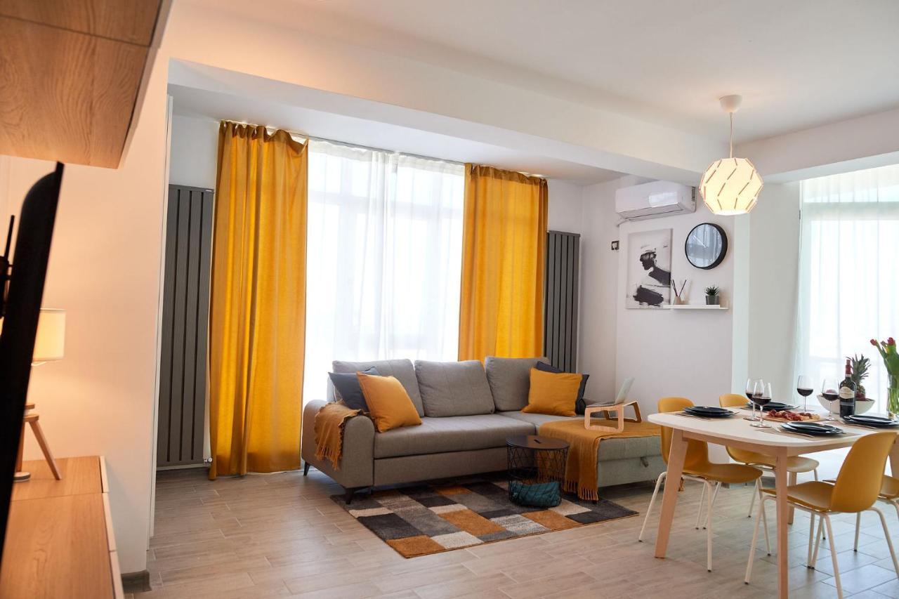 Fineloft Sea View Apartment-Spa N Pools Beach Resort Năvodari Eksteriør billede